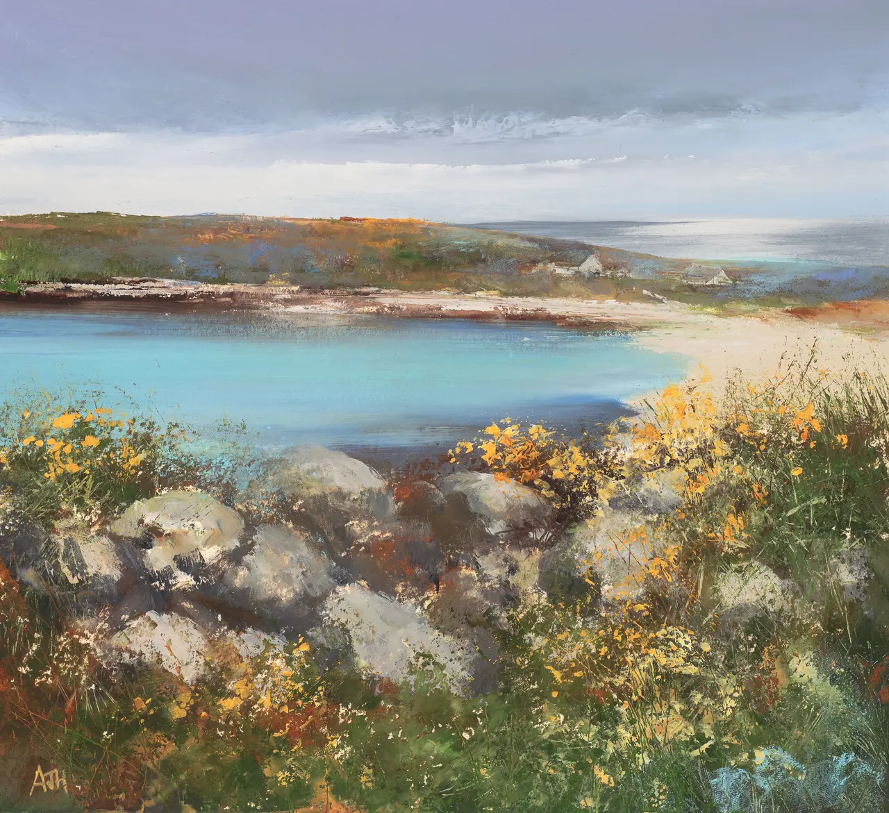 Amanda Hoskin - the sweet smell of gorse, st agnes, scillies